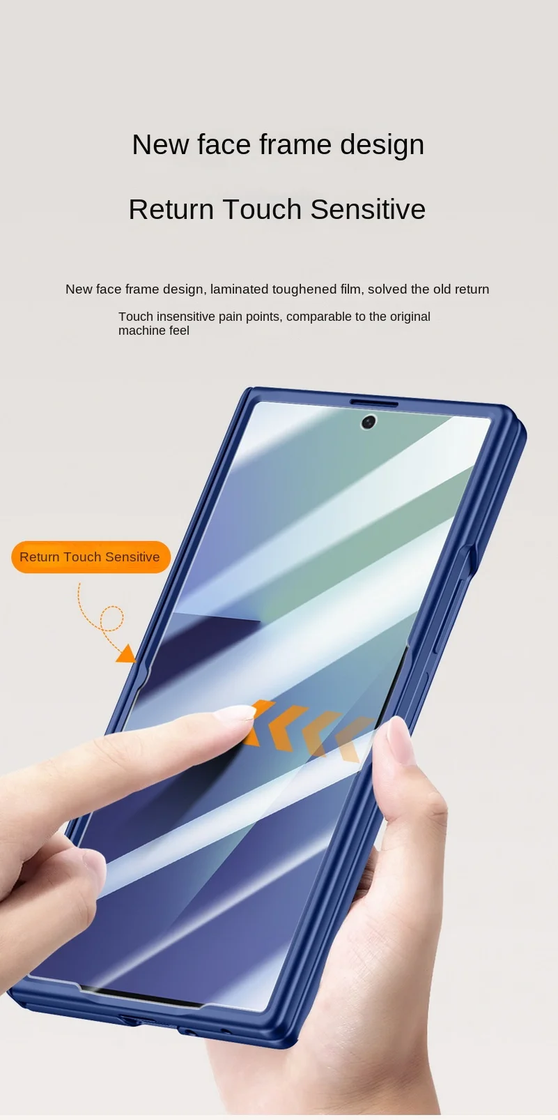 | Wholesale Price at Gaffar India With Privacy Tempered Glass Film Full Protective Case For Samsung Galaxy Z Fold 7 fold7 Spring Hinge Camera Holder Cover - Image 5
