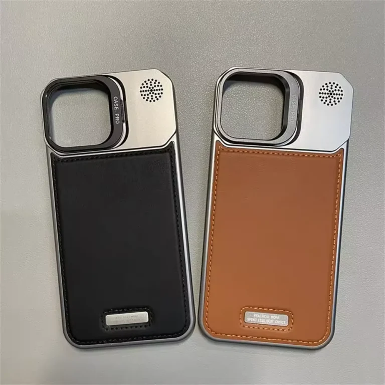 | Wholesale Price at Gaffar India Metal Lens Holder Frameless Anti-Leather Magnetic Diffuser Phone Case for IPhone 13 12 Pro Max 15 14 16 Plus Drop Resistant Case