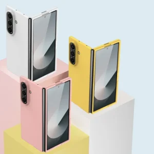 Fashion Luxury Skin Feel Frosted Matte Phone Case For Samsung Galaxy Z Fold 7 6 5 4 3 2 Candy Color PC Shockproof Protect Cover