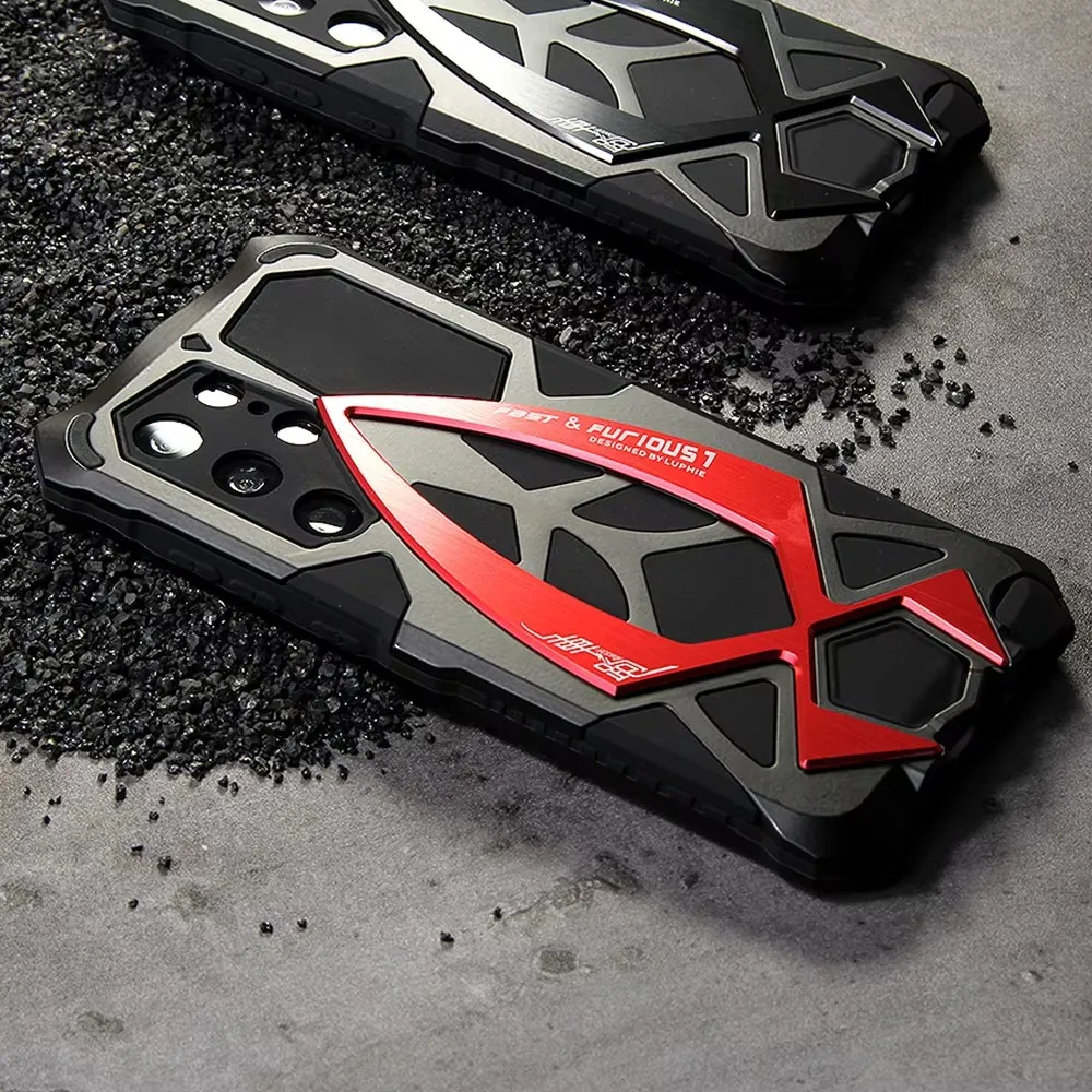 | Wholesale Price at Gaffar India Luxury Metal Full Protect Armor Case For Samsung Galaxy S25 Ultra Phone Cover S24 S23 S22Ultra S25 S24Ultra 5G Shockproof Fundas - Image 2