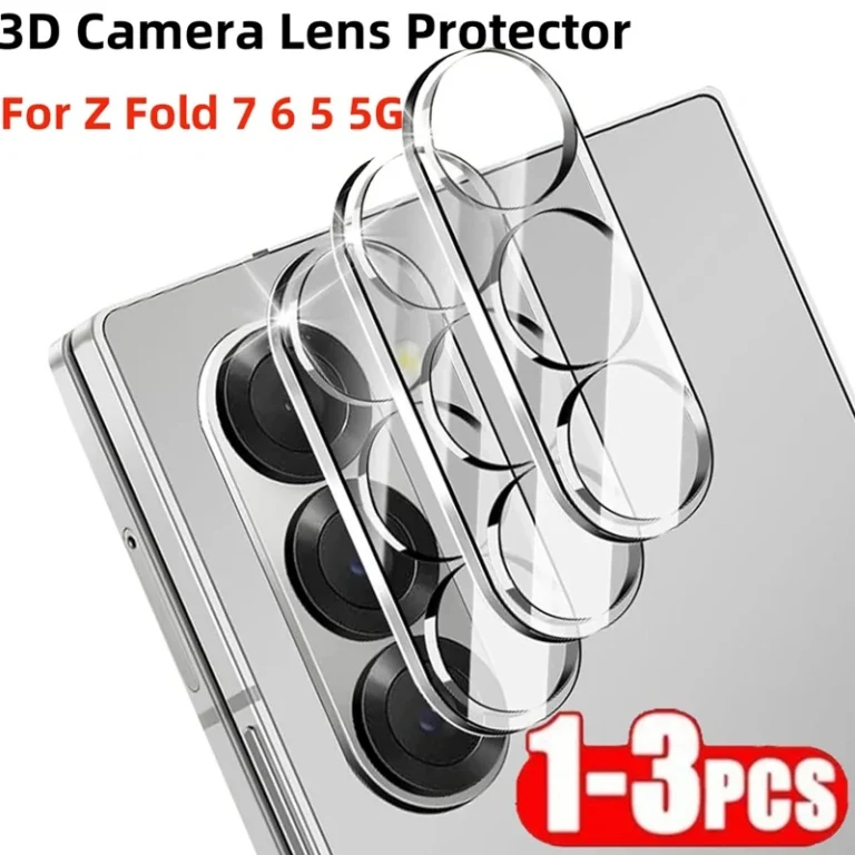 1-3PCS 3D Camera Lens Protector For Samsung Galaxy Z Fold 7 / Fold 6 5 Back Camera Temepred Glass for Galaxy Z Fold7 Lens Film