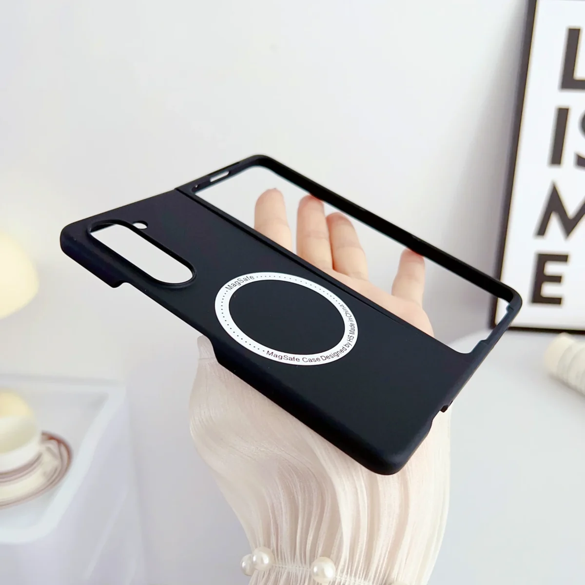 Business Sold Skin Feel Case for Samsung Galaxy Z Fold 5 5G Magsafe Magnetic Wireless Charging Fold3 Fold 6 Cover Z fold 4 Funda - Image 4