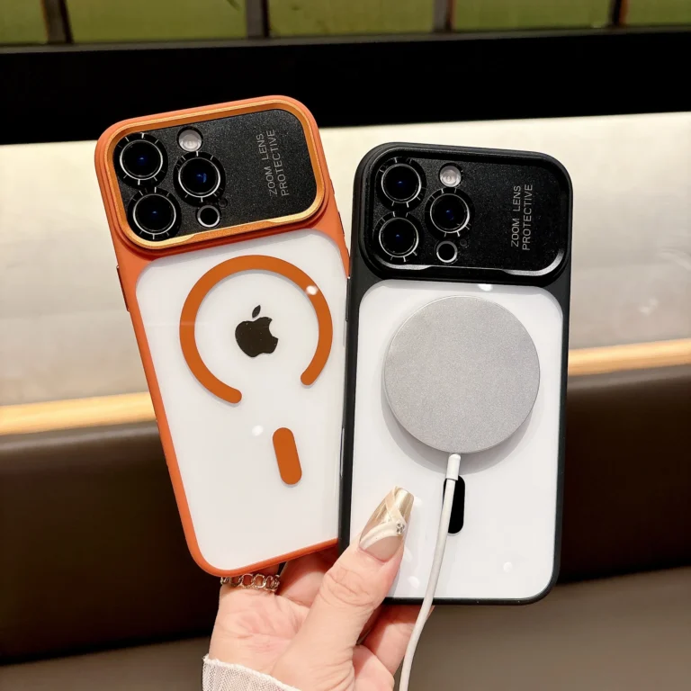 | Wholesale Price at Gaffar India Like 17 Clear Magnetic Case For iPhone 17 Air 16 15 14 Pro Max Transparent Cover With Camera Lens Holes Cutout New Arrival
