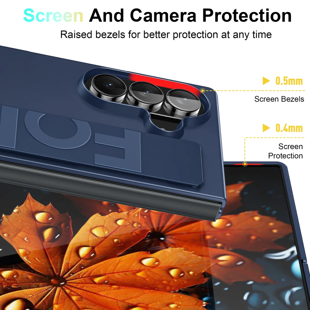 Luxury Ultra-thin Matte Silicone Wrist Strap Case For Samsung Galaxy Fold 7 6 5 4 3 5G Folding Shockproof Hard Back Cover - Image 2