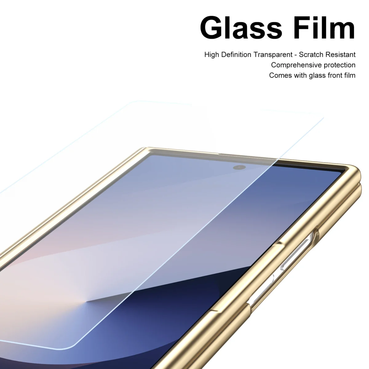 For Samsung Galaxy Z Fold 7 6 5 4 3 360° Folding Flap Leather Pen Groove Tempered Glass Film Drop Resistant Phone Case - Image 6
