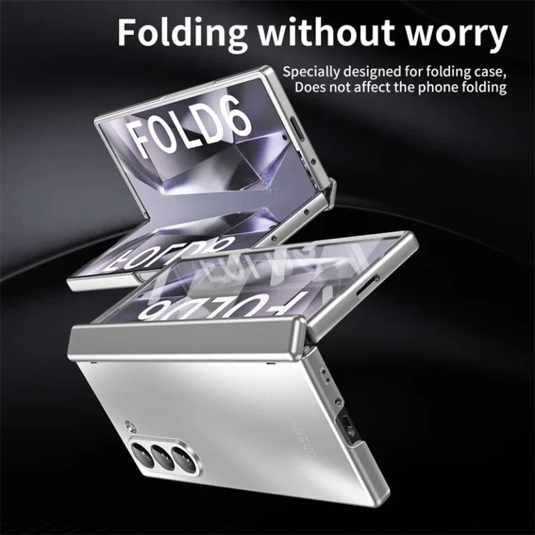 | Wholesale Price at Gaffar India Anti-Shock Frosted Plating Full Body Case for Samsung Galaxy Z Fold 4 Fold4 Fold5 Fold3 Fold 5 3 2 5G fold2 Screen Glass film 