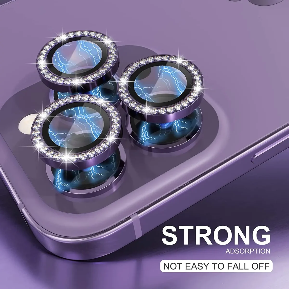 Glitter Diamond Camera Lens Protector Cover for iPhone 16 E 16E 16Pro 15 14 Pro Max Plus 13 12 Mini 11 14Pro 13Pro 14Plus 12Pro - Image 5