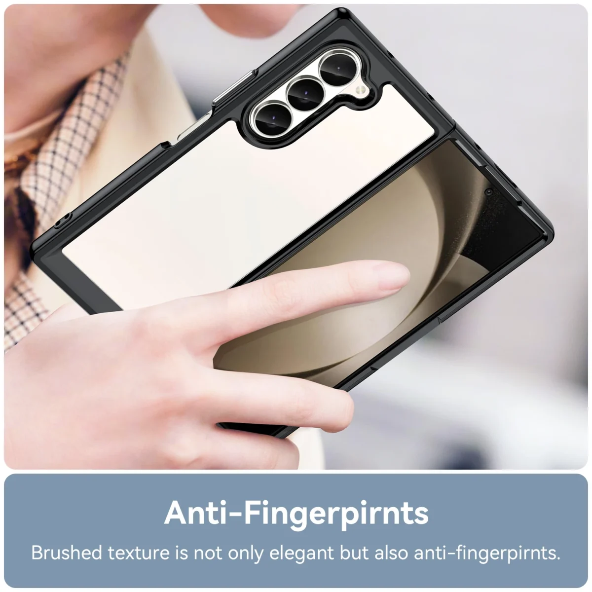 Colorfull Transparent TPU Case for Samsung Galaxy Z Fold 7 6 5 4 3 5G Protective Cover Shockproof Fundas Shell Coque 케이스 - Image 6