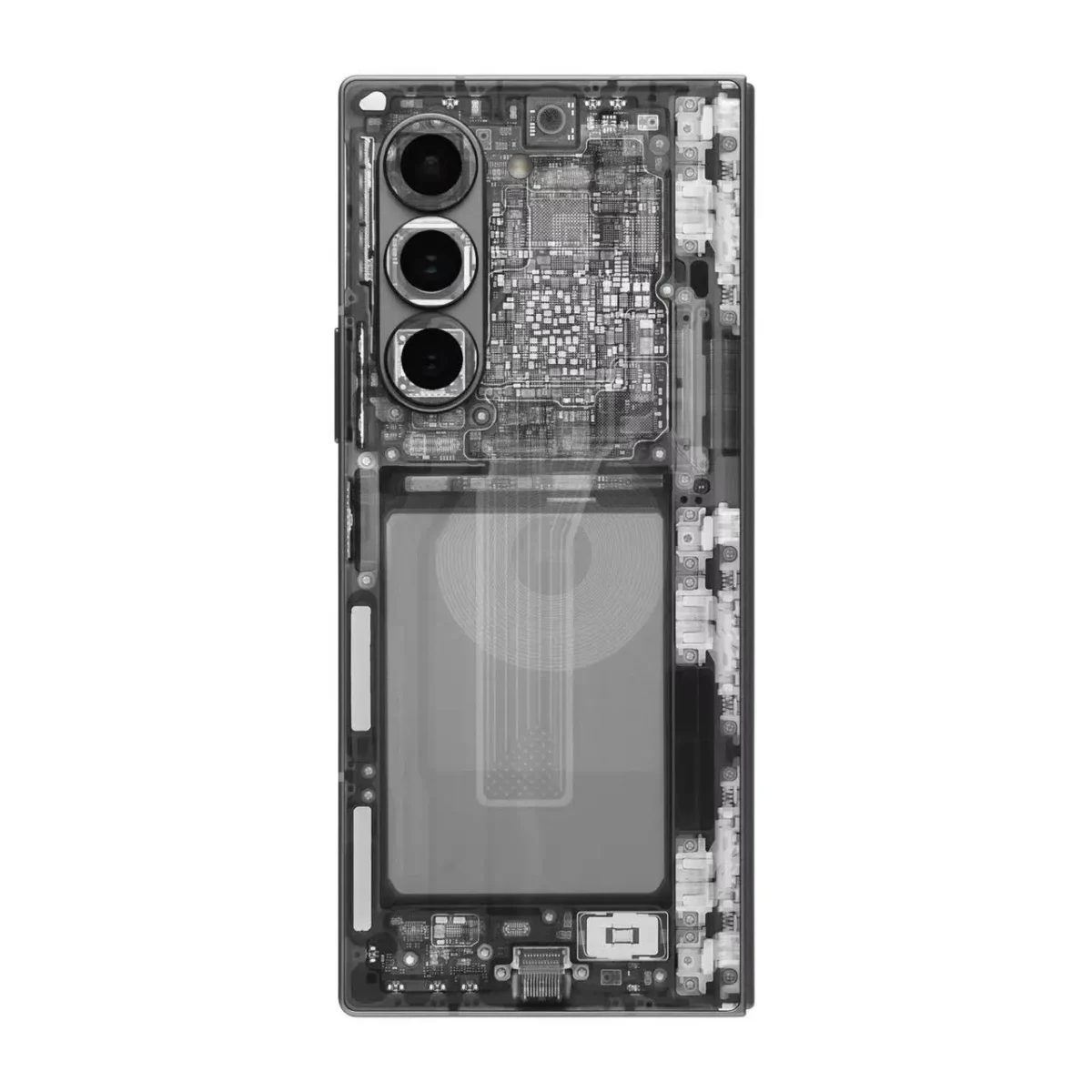 Nothing Phone Skin For Samsung Galaxy Z Fold 6 Sticker Fold 5 Fold 4 3 Back Film Protective Decal Wrap Full Cover Protector - Image 2