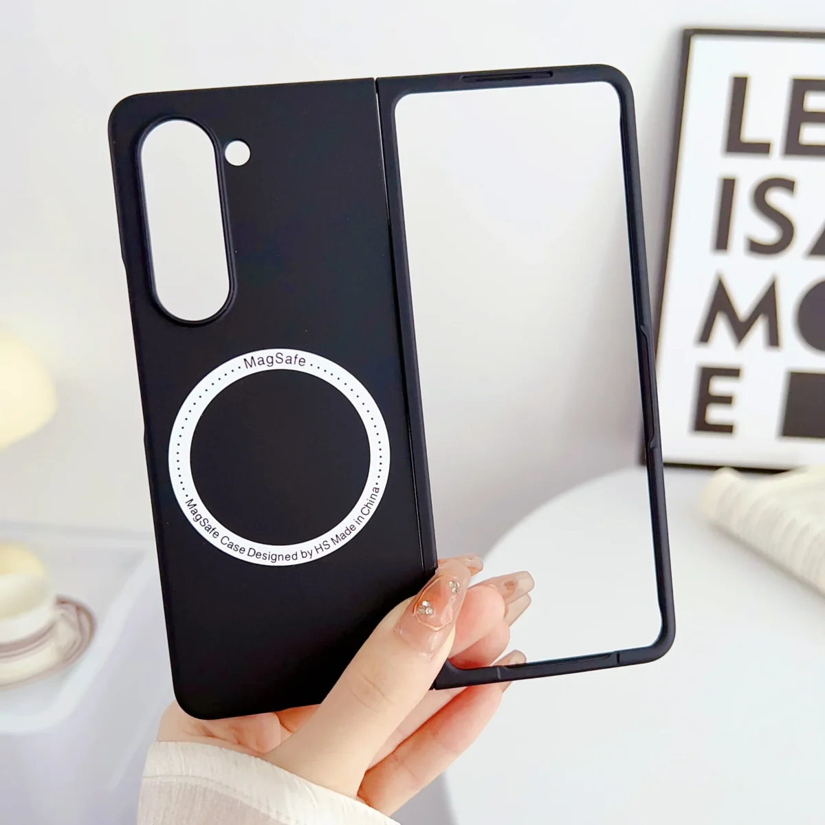 Business Sold Skin Feel Case for Samsung Galaxy Z Fold 5 5G Magsafe Magnetic Wireless Charging Fold3 Fold 6 Cover Z fold 4 Funda - Image 3