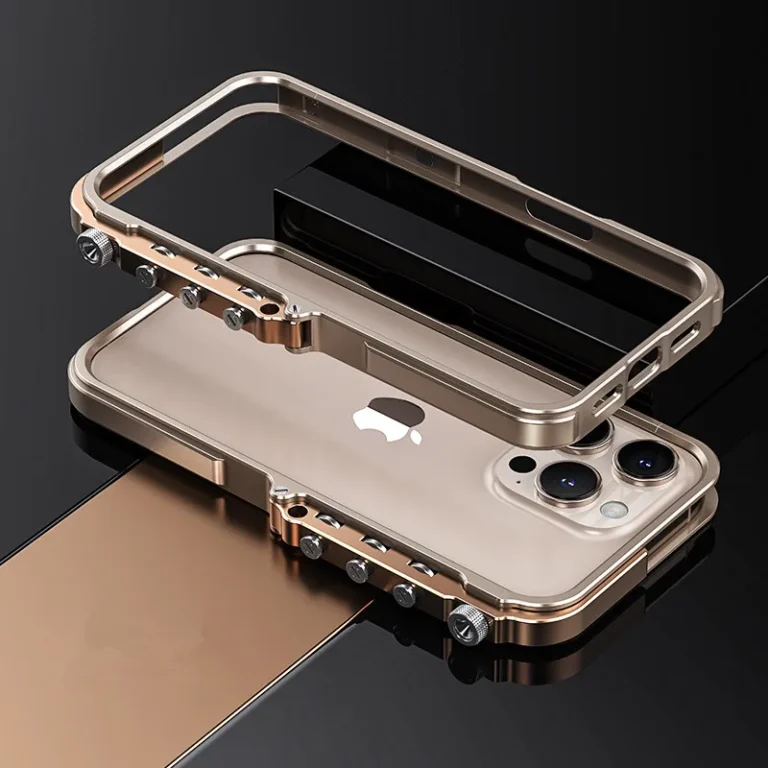 Armor Aluminium Metal Bumper Frame Case for IPhone 16 15 14 13 Pro Max Plus IPones 16Pro 15Pro I16 ProMax Hard Cover Accessories