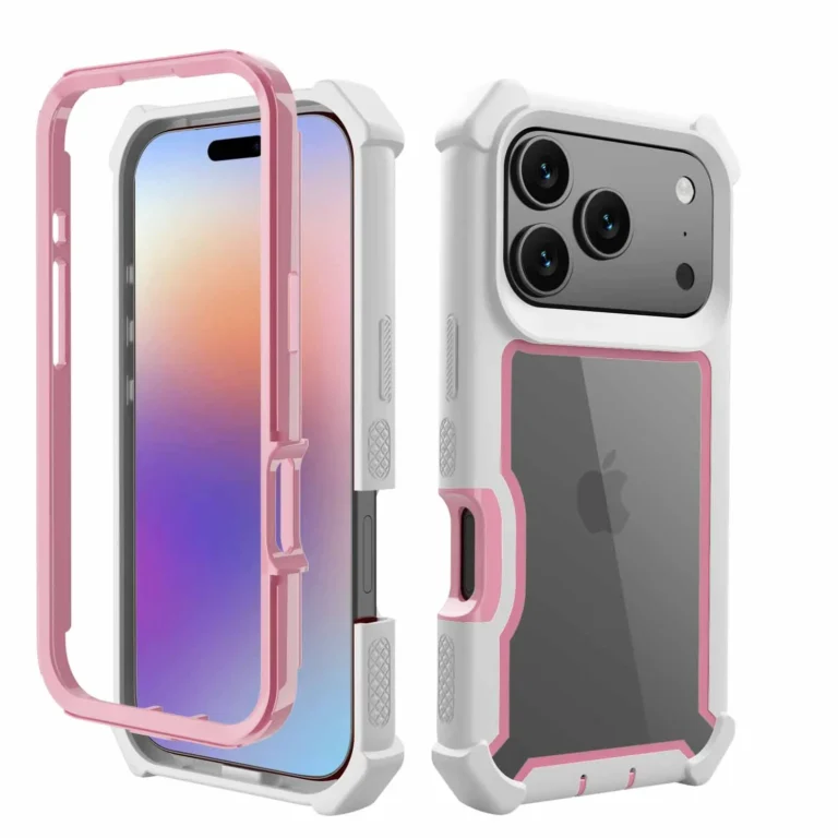 Armor Shockproof Case for iPhone 17 Air 16 E 15 14 Plus 13 12 11 Pro Max Matte Bumper Transparent Acrylic Hard Protective Cover