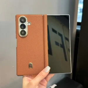 For Samsung Galaxy Z Fold 7 Case Luxury PU Leather Skin Comfortable plating Protective Back Cover Case For Samsung Z Fold7 Shell