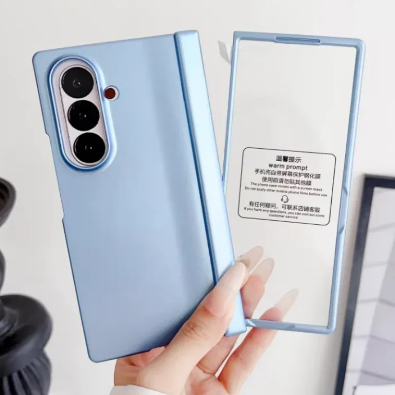 | Wholesale Price at Gaffar India With Screen Film Protector Case For Samsung Galaxy Z Fold 7 Spring Hinge Protective Cover For Samsung Z Fold 6 5 4 3 Hard Cases