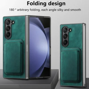 Z Fold7 5G 2025 2In1 Detachable Leather Card Case For Samsung Galaxy Z Fold 7 Magnet Back Cover For Galaxy Z Fold 3 4 5 6 Funda