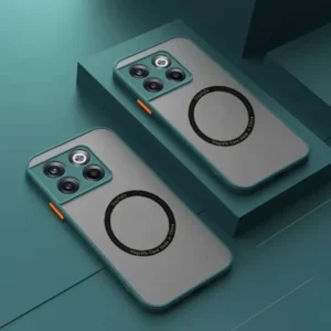 For Magsafe Luxury Silicone Phone Case for Oneplus 12 11 9 R RT 8 7 10 10T Pro Magnetic Wireless Charging Cover