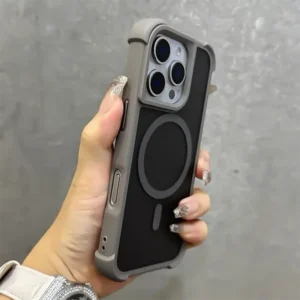 Shockproof Matte Magnetic Phone Case For iPhone 17 Pro Max Air 14 15 Plus 11 13 12 16 Pro Max For Magsafe Wireless Charing Cover