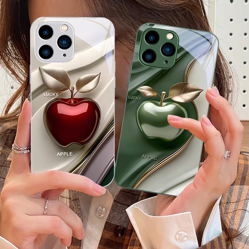 | Wholesale Price at Gaffar India Happy Black Apple For IPhone 16e 16 E 16ProMax 15 Pro Max 14 13 12 Mini 11 XS Max XR 7 8 Plu SE 2022 Tempered Glass Phone Case - Image 3