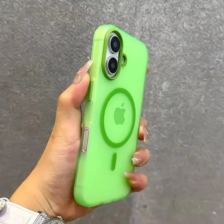 | Wholesale Price at Gaffar India Matte Candy Magnetic Wireless Charge Transparent Case For iPhone 16 15 14Plus 13 12 17 Pro Max For Magsafe Shockproof Hard Cover