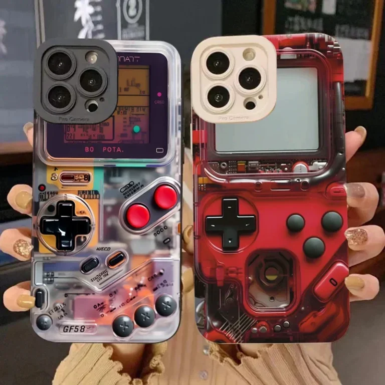 | Wholesale Price at Gaffar India Technology Game Console Phone Case For iPhone 16E 11 12 13 14 15 16 Pro Max 7 8 16 Plus XR X XS Shockproof Silicone Soft Cover
