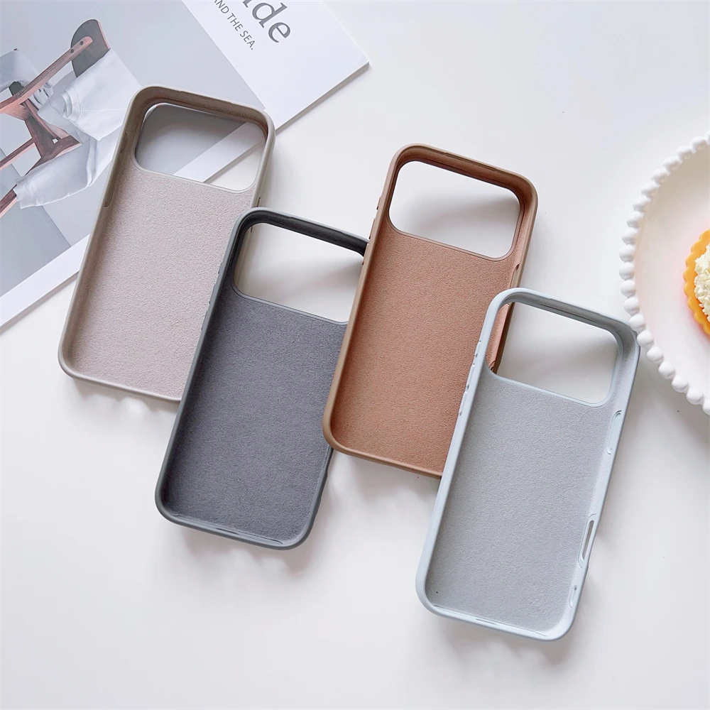 | Wholesale Price at Gaffar India Soft Skin Feeling TPU Cover for iPhone 11 12 13 14 15 Pro Max Liquid Silicone Case for iPhone 17 16 Pro Max Air Shockproof Shell - Image 2