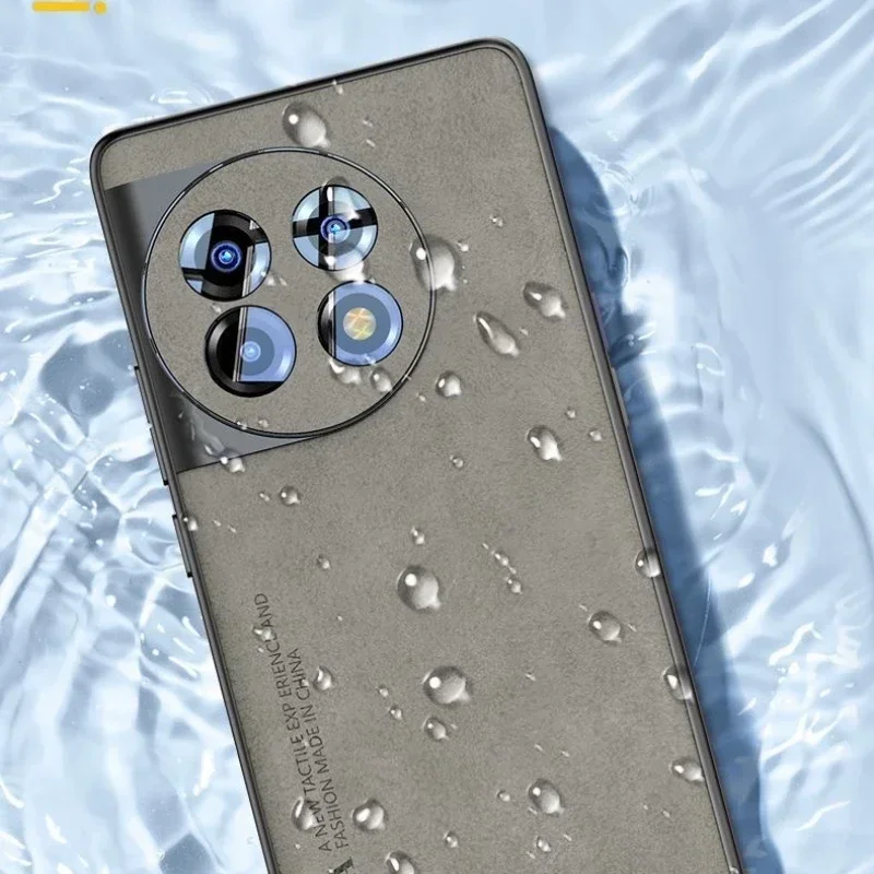 | Wholesale Price at Gaffar India Case For OnePlus 12 12R 11 10T ACE 3 Pro Ace2 Luxury Leather Silicone Back Cover For One Plus ACE3 Pro OnePlus12 5G Shell Bumper - Image 5