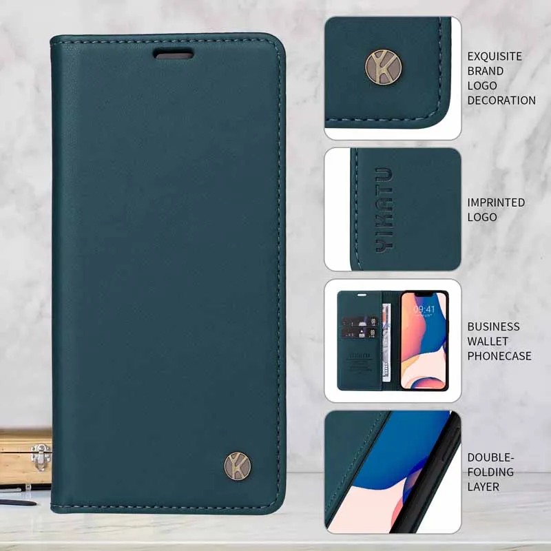 | Wholesale Price at Gaffar India Strong Magnet Leather Case For Oneplus 12 13 12R 13R 13T One plus 13 R 1+13 OnePlus13 Bussiness Flip Wallet Card Phone Cover - Image 3