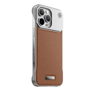 Luxury Magnetic PU Leather Aromatherapy Phone Case For iPhone 16 17 11 12 13 14 15 Pro Max Plus Wireless Charging Frameless Case