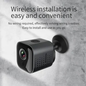 HD Mini Wireless WiFi Infrared Night Camera Home Indoor Wireless Remote Monitoring Camera Remote Network Portable Security Camer