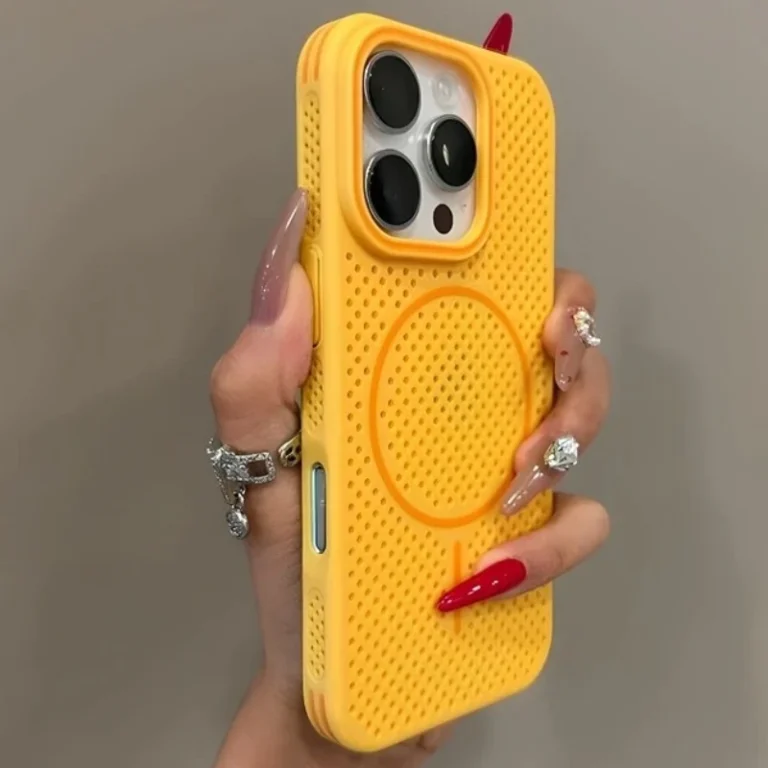 | Wholesale Price at Gaffar India Luxury Magsafe Heat Dissipation Candy Phone Case For iPhone 17 12 13 14 15 16 Pro Max 16 Plus 17Air Magnetic Bumper Back Cover