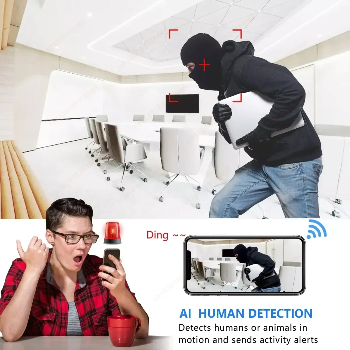 Smallest 1080P HD Mini Camera WIFI Smart Home IP Remote View Small Camcorder Built-in Battery Night Vision Invisible Espia Cam - Image 3