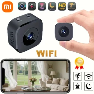 Xiaomi Mini Camera 4K Full HD WiFi Security Surveillance 2 Way Audio Motion Detection With Infrared Night Vision Security Camera