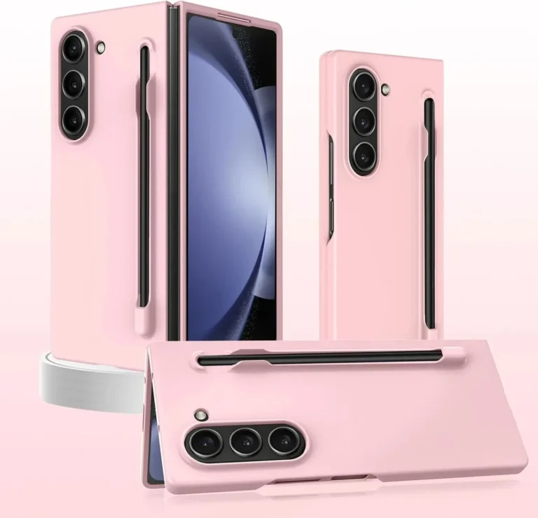Matte Candy Solid Color With S Pen Holder Case for Samsung Galaxy Z Fold 7 6 5 zfold 4 3 Ultra Slim Shockproof Skin Feel Cover