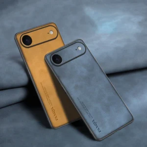 For iPhone 17 Air Skin Feel Shockproof Matte Leather Case Soft Back Cover Funda For iPhone 17 Air Pro Max Protector чехол