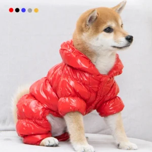 Winter Pet Dog Clothes Super Warm Down Jacket For Small Dogs Waterproof Pets Coat Cotton Hoodies For Chihuahua Puppy Clothing