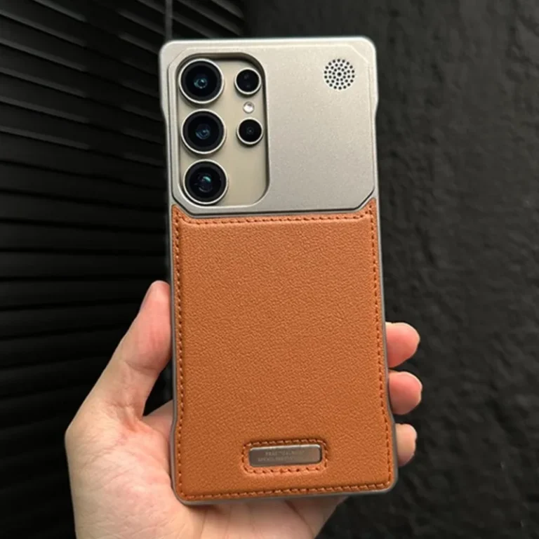 | Wholesale Price at Gaffar India Luxury Leather Frameless Aromatherapy Case for Samsung Galaxy S25 S24 S23 Plus Ultra For Magsafe Magnetic Hybrid Shockproof Capa