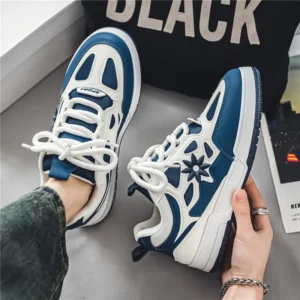 Men Platform Vulcanized Shoes2026 Fashion Increased Thick Sole Breathable Casual Wear Resistant Casual Sports Shoes for Men