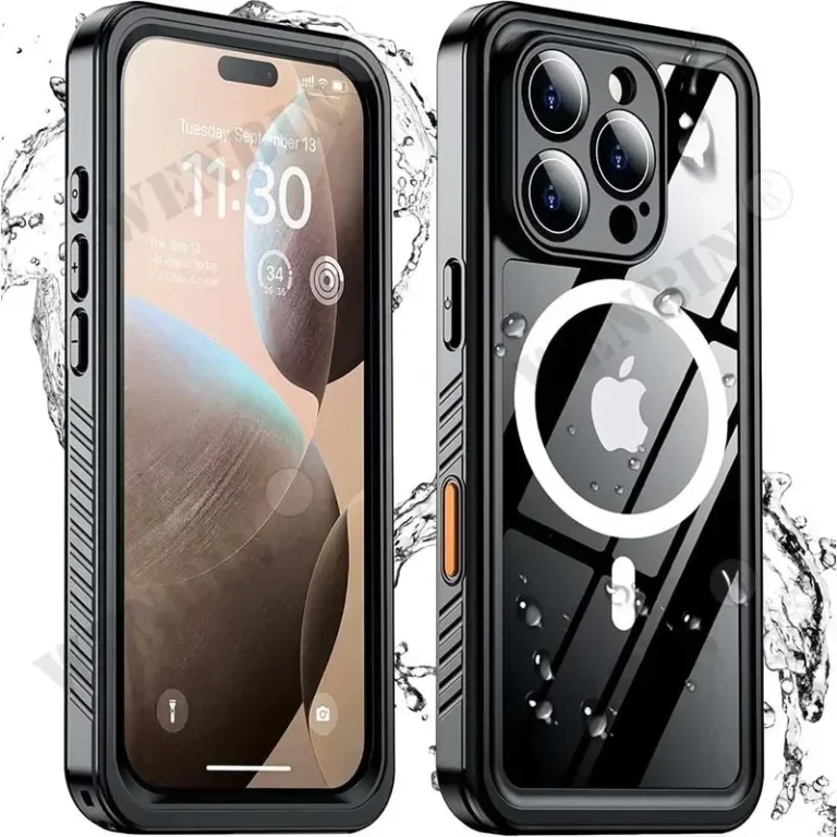 | Wholesale Price at Gaffar India IP68 Waterproof Case For iPhone 17 16 15 Pro Max Plus Full Body Protective Cover Swim Underwater Diving Magsafe Magnetic Fundas