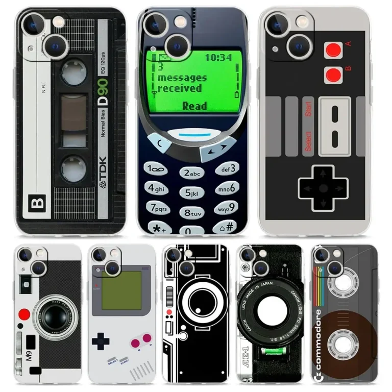| Wholesale Price at Gaffar India Vintage Tape Camera Gameboy Phone Case For Samsung Galaxy S25 S23 S24 S22 Ultra Plus Shockproof Cover For Galaxy S24+ S23+ S25+