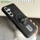 adjustable-ring-holder-leather-magnetic-case-for-samsung-galaxy-s26-s25-s24-ultra-plus-s26-creativity-corrugated-stripe-cover-featured.webp
